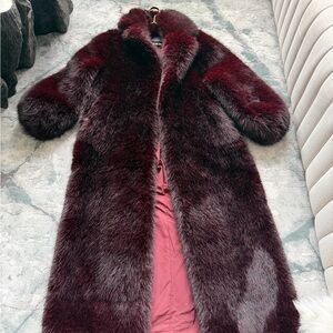 Retrofete DASHA FAUX FUR COAT